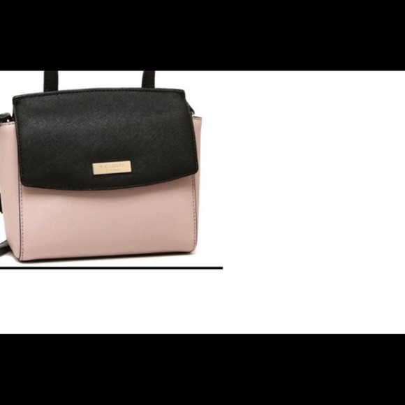 Kate Spade Laurel Way Mini Alisanne Crossbody Bag In Blackalmondine. - Picture 5 of 5